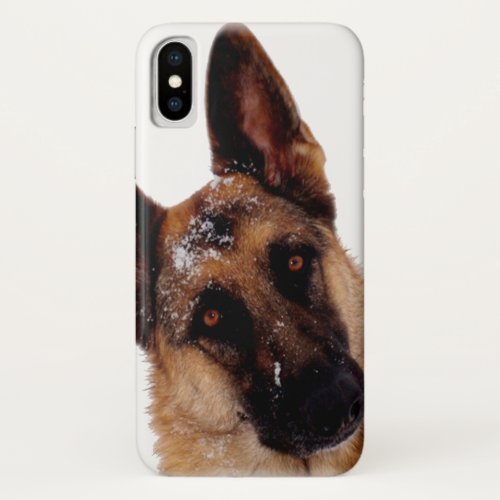 Beautiful German Shepherd Dog iPhone X Case
