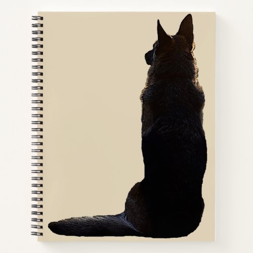 Beautiful German Shepherd Dog Notebook