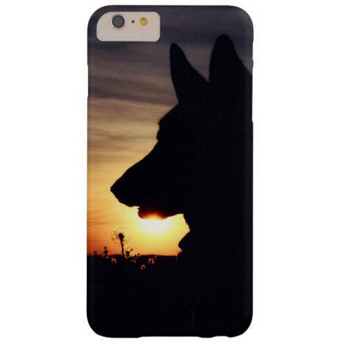 Beautiful German Shepherd in the Sunset Barely There iPhone 6 Plus Case