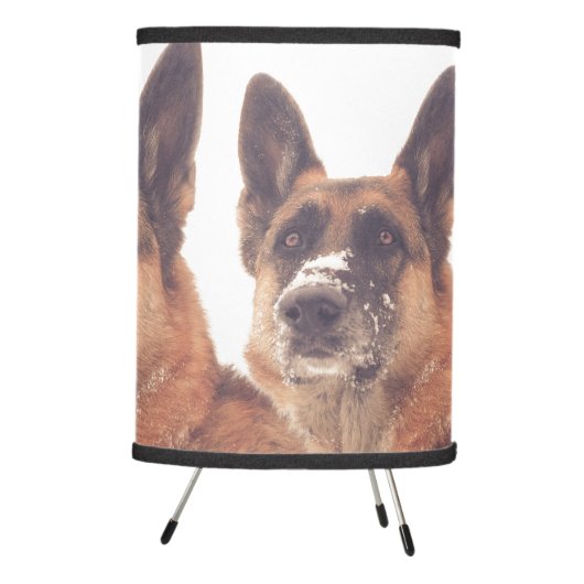 Beautiful German Shepherd Lamp (Right)