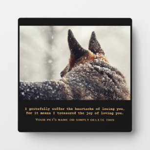 German shepherd outlet memorial gifts