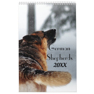 Beautiful German Shepherd Photos Calendar