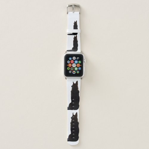 Beautiful German Shepherd Portrait Apple Watch Band