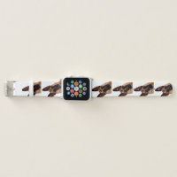 Beautiful German Shepherd Portrait Apple Watch Band Zazzle