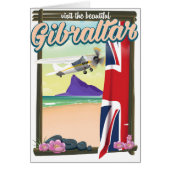 Beautiful Gibraltar Travel poster (Front)