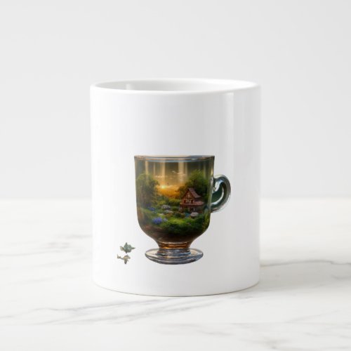 Beautiful gift of mother day  giant coffee mug