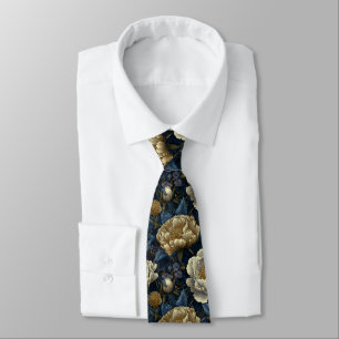 Beautiful Gifts For Guys Peonies Neck Tie