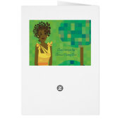 Beautiful girl cards (Back)
