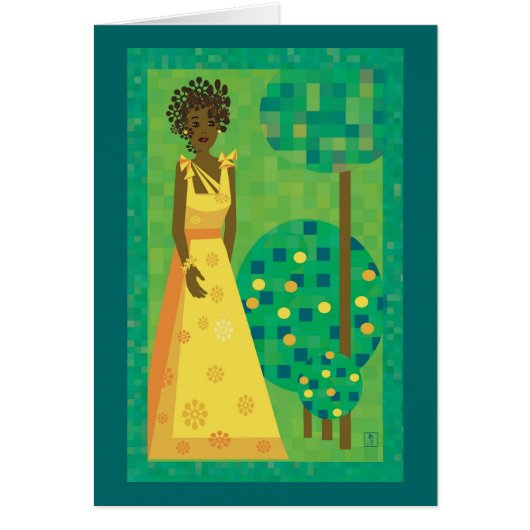 Beautiful girl cards (Front)