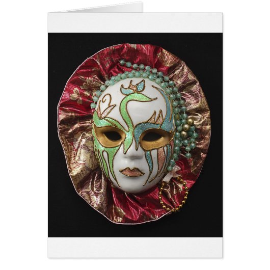 Beautiful Girl Carnival Mask (Front)