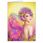 Beautiful girl fairy butterfly (Front)