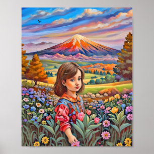 Beautiful girl from Ararat Poster Paper (Matte)