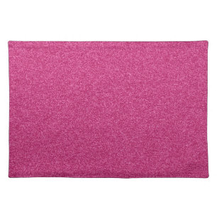 Beautiful girly hot pink glitter effect background cloth placemat