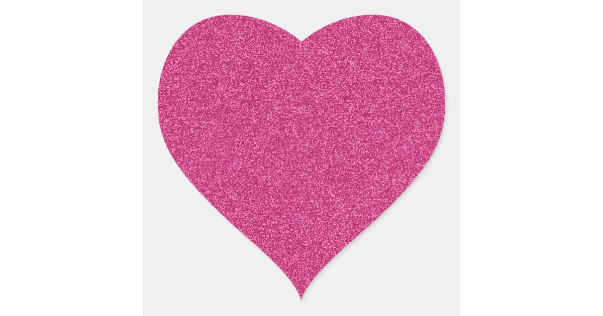 Heart Pink Sparkles Sticker - Heart Pink Sparkles Pink Heart