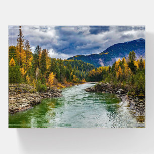 Beautiful Glacier National Park, Montana Paperweight