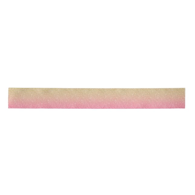 Glitter Ombre Satin Ribbon