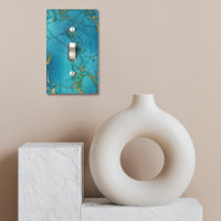Beautiful Gold Vein Turquoise Stone Marble