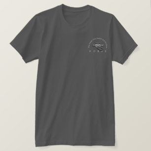Beautiful golden eye of horus symbol T-Shirt