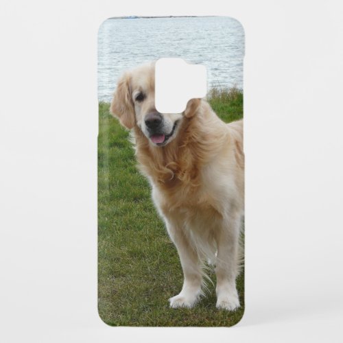 Beautiful Golden Retriever Dog Standing Case_Mate Samsung Galaxy S9 Case