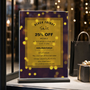 Beautiful Golden Sparkles sale promotion  Flyer