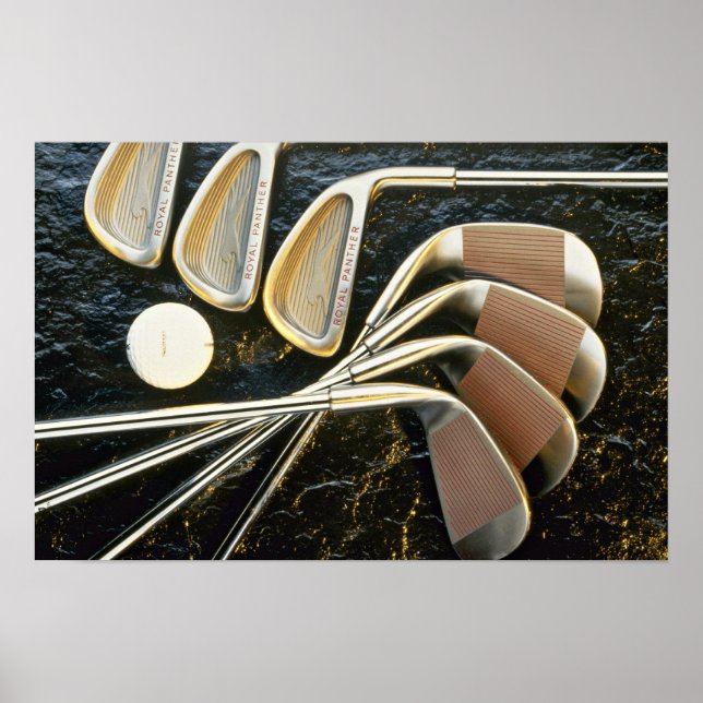 Beautiful Golf clubs Poster (Front)