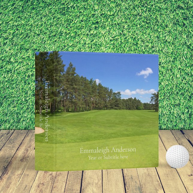Beautiful Golf Course Day 3 Ring Binder (Creator Uploaded)