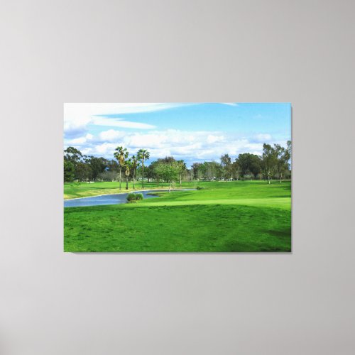 Beautiful Golf Course Wall Art Set
