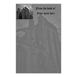 Gothic Stationery | Zazzle