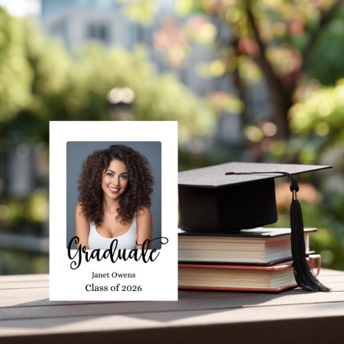 Beautiful Graduate Invitation