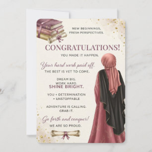 Beautiful Graduation Card PhD Graduation card