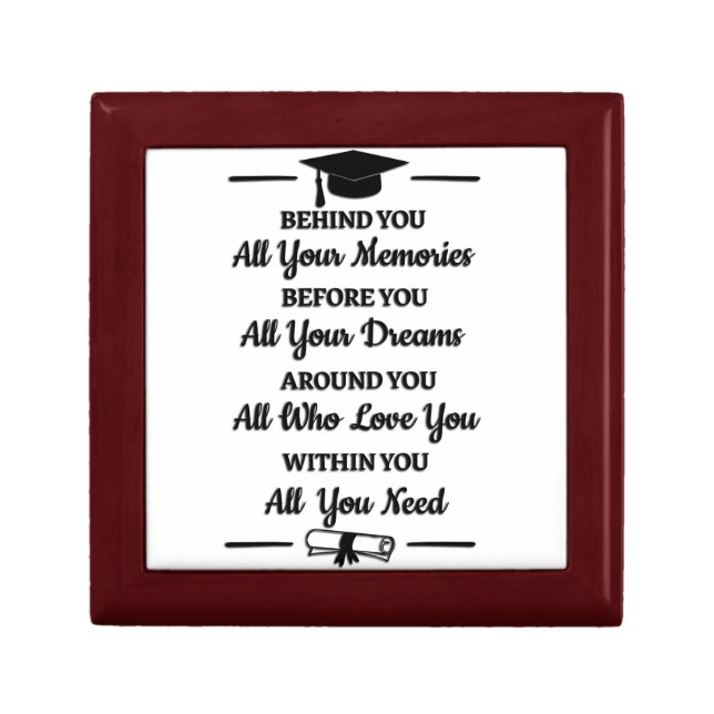 Beautiful Graduation Gift Box (Front)