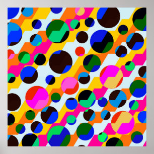 beautiful graffiti grunge texture abstract backgro poster