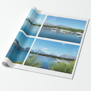 Beautiful Grand Teton National Park landscape Wrapping Paper