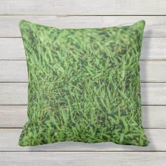 Beautiful Grassy Green Outdoor Cushion