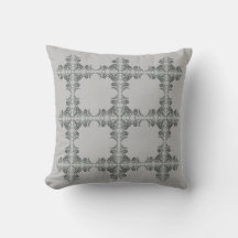 beautiful, gray lace-style square pattern