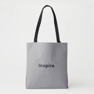 Beautiful gray tote bag
