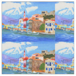 Beautiful Greece cotton fabric 