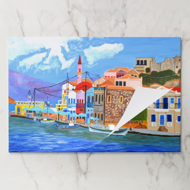 Beautiful Greece  Paper Pad (Folded)