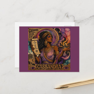  Beautiful Greek Goddess Cassandra Postcard
