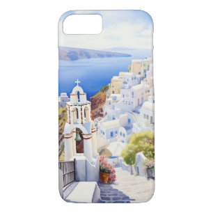 Beautiful Greek Island Design iPhone 8/7 Case