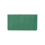Beautiful Green Designer Modern Checkbook Cover (Front)