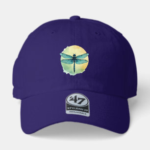 Beautiful Green Dragonfly Watercolor Art Insect Lo 47 Brand Hat
