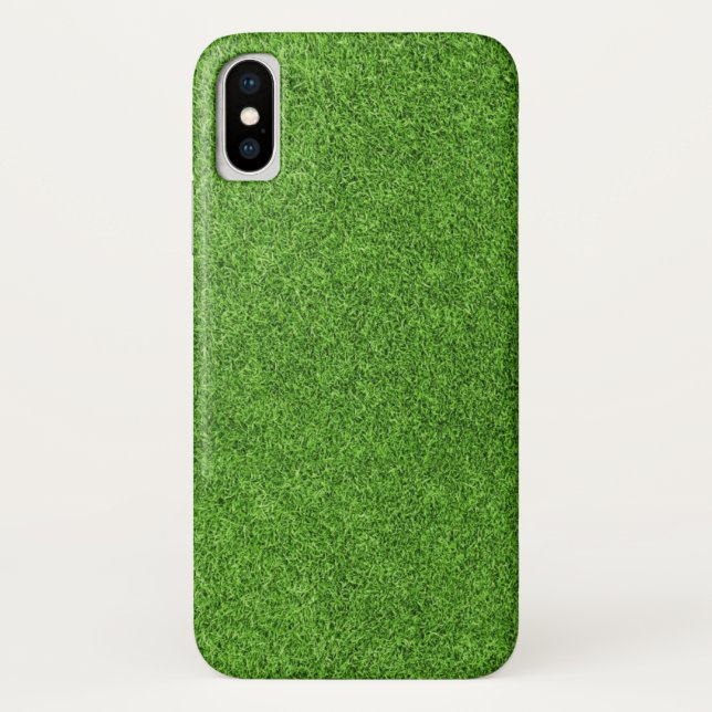 Beautiful green grass texture from golf course Case-Mate iPhone case (Back)