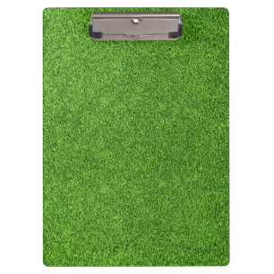 Beautiful green grass texture from golf course clipboard