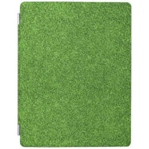 Beautiful green grass texture from golf course iPad smart cover