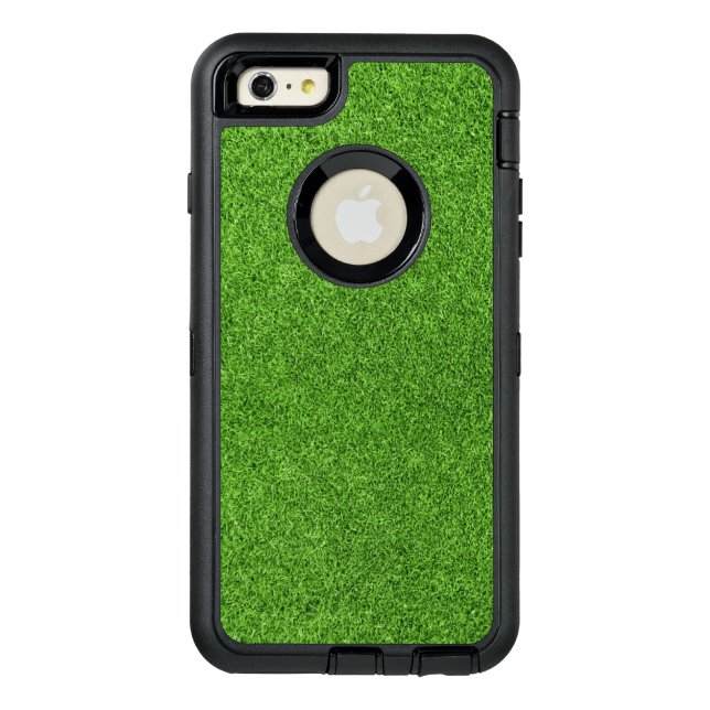 Beautiful green grass texture from golf course otterbox iPhone case (Back)