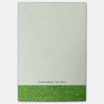 Beautiful Green Grass Texture From Golf Course Post-it Notes by boutiquey at Zazzle