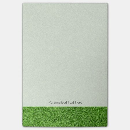 Beautiful Green Grass Texture From Golf Course Post-it Notes