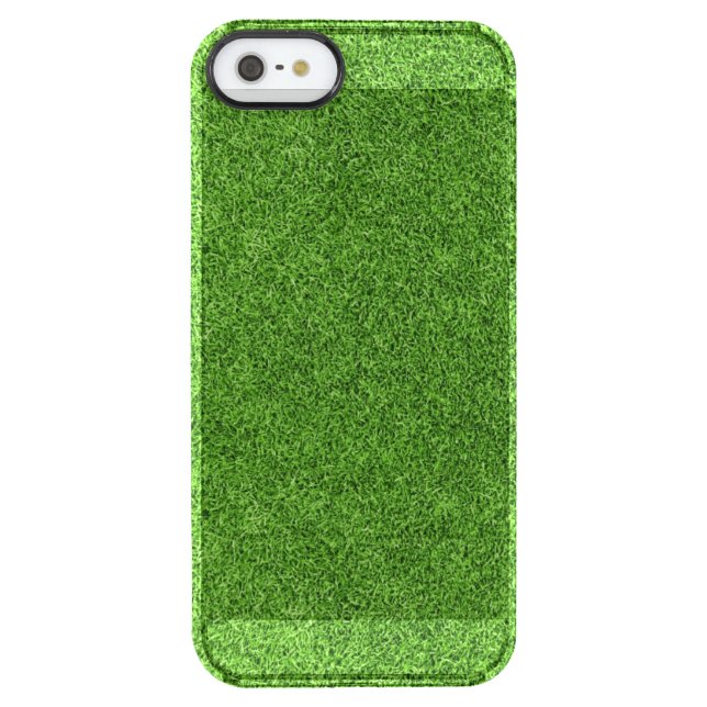 Beautiful green grass texture from golf course uncommon iPhone case (Back)