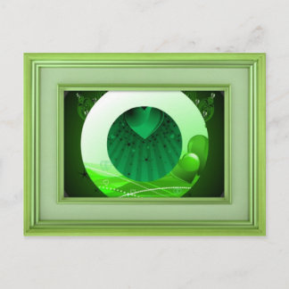 Beautiful Green Notecard